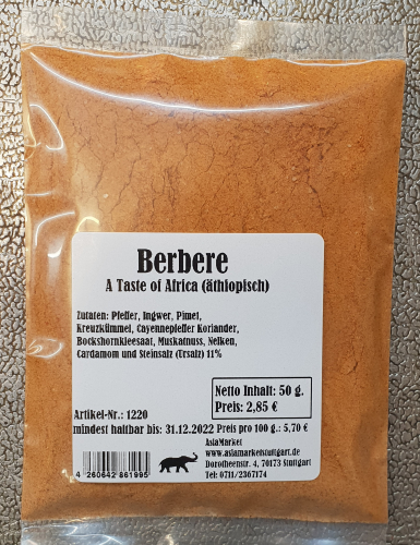 Berbere, 50g, thiopien