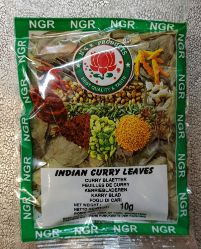 Curry Blätter, 10g, Indien, NGR