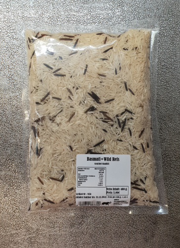 Basmati - Wild Reis, 400g, Pakistan/Kanada