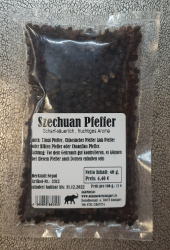 Szechuan Pfeffer ganz, 40g, Nepal