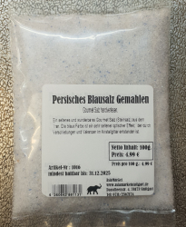 Persisches Blausalz gemahlen, 100g, Iran