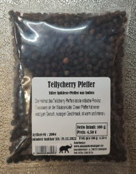 Tellycherry Pfeffer, 100g, Indien