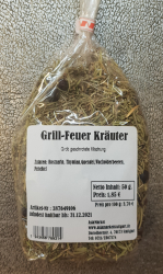 Grill-Feuer Kruter, 50g, Deutschland