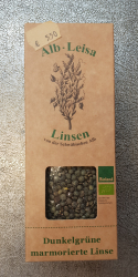 Alb-Linsen dunkelgrne marmorierte, 500g, Lauteracher, Deutschland