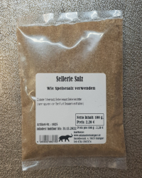 Sellerisalz, 100g, Deutschland