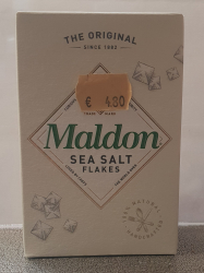 Meersalzflocken, 125g, Maldon, England