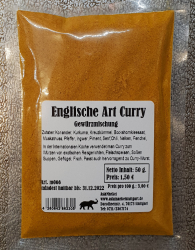 Curry Englischer Art, 50g, Deutschland