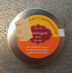 Safran Fden, 5g, Iran, Sonnengold
