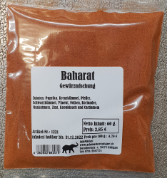 Baharat, 60g, Trkei