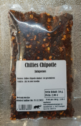 Chili Chipotle Jalapenos,  50g, Mexiko