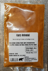 Curry Oriental, 40g
