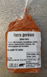 Curry gerstet, 80g, Sri Lanka