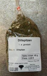 Dillspitzen, 40g, Deutschland