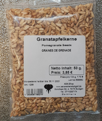 Granatapfelkerne, 50g, Trkei
