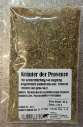 Kruter der Provence, 40g, Frankreich