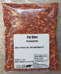 Pul Biber, 60g, Trkei