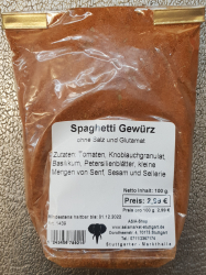 Spaghetti Gewrz, 50g, Deutschland