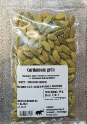 Cardamom Kapseln Grün, 25g, Indien