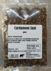 Cardamom Saat ganz, 40g, Indien