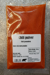 Chili Pulver, 50g, Kalifornisch