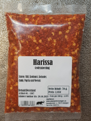 Harissa, 70g, Deutschland