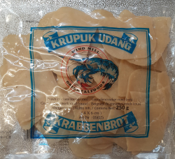 Garnelencracker roh, 250g, Indonesien, Krupuk Udang