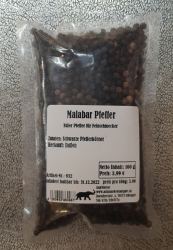 Malabar Pfeffer, 100g, Indien