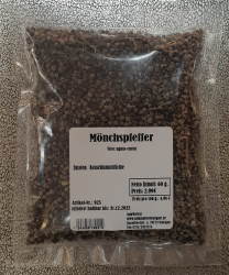 Mnchspfeffer, 60g, Trkei