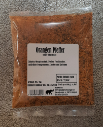 Orangenpfeffer, 50g